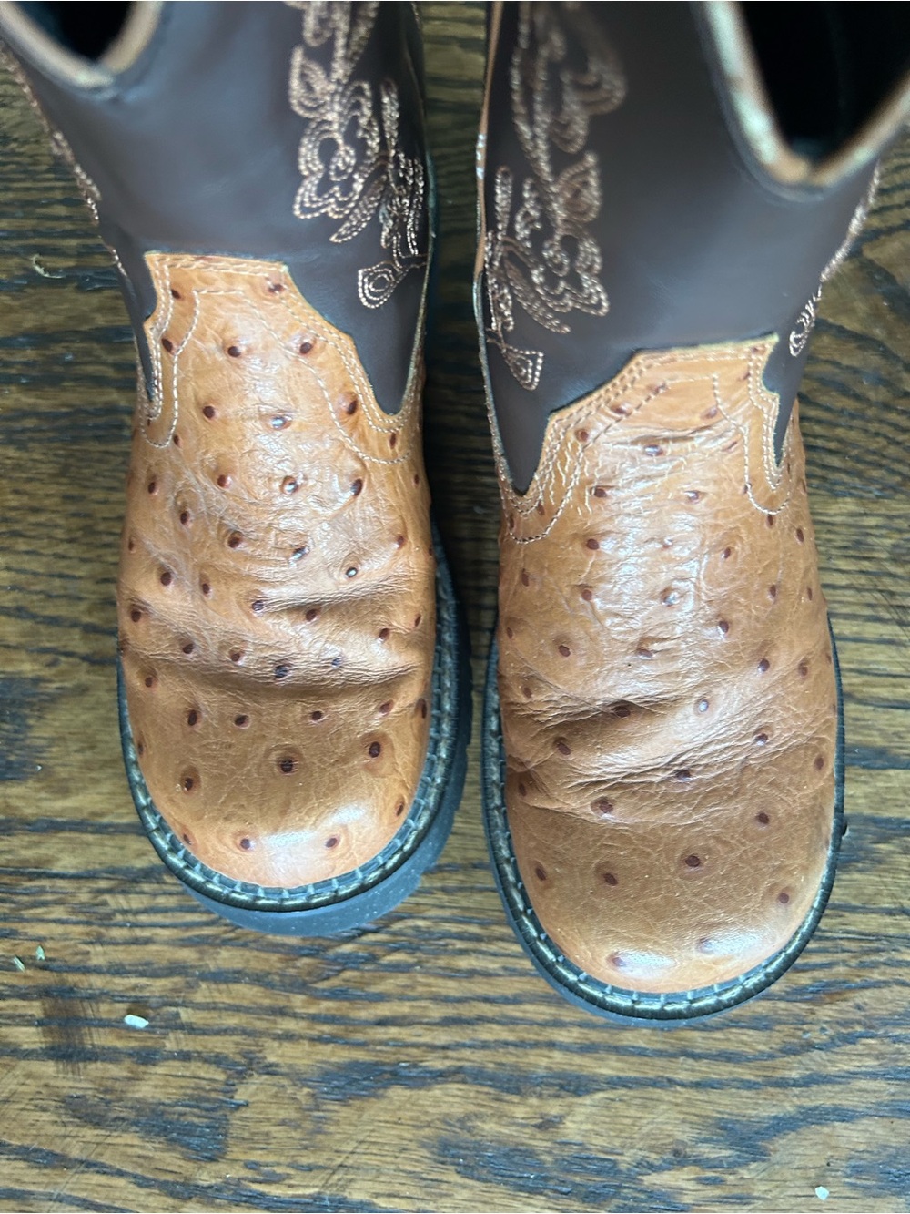 Roper Chunky Fat Baby Cowboy Boots. toddler size 3 Western - Picture 4 of 11
